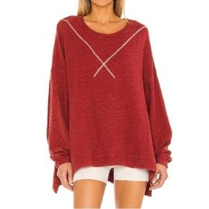 Free People | "Come Again Tee" in Sanguine M